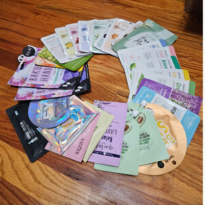 LOT of 10 Random Masks ~ Skin Hair Face Neck Body ~ Try Something New!